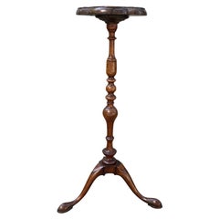 Queen Anne Walnut Candle Stand