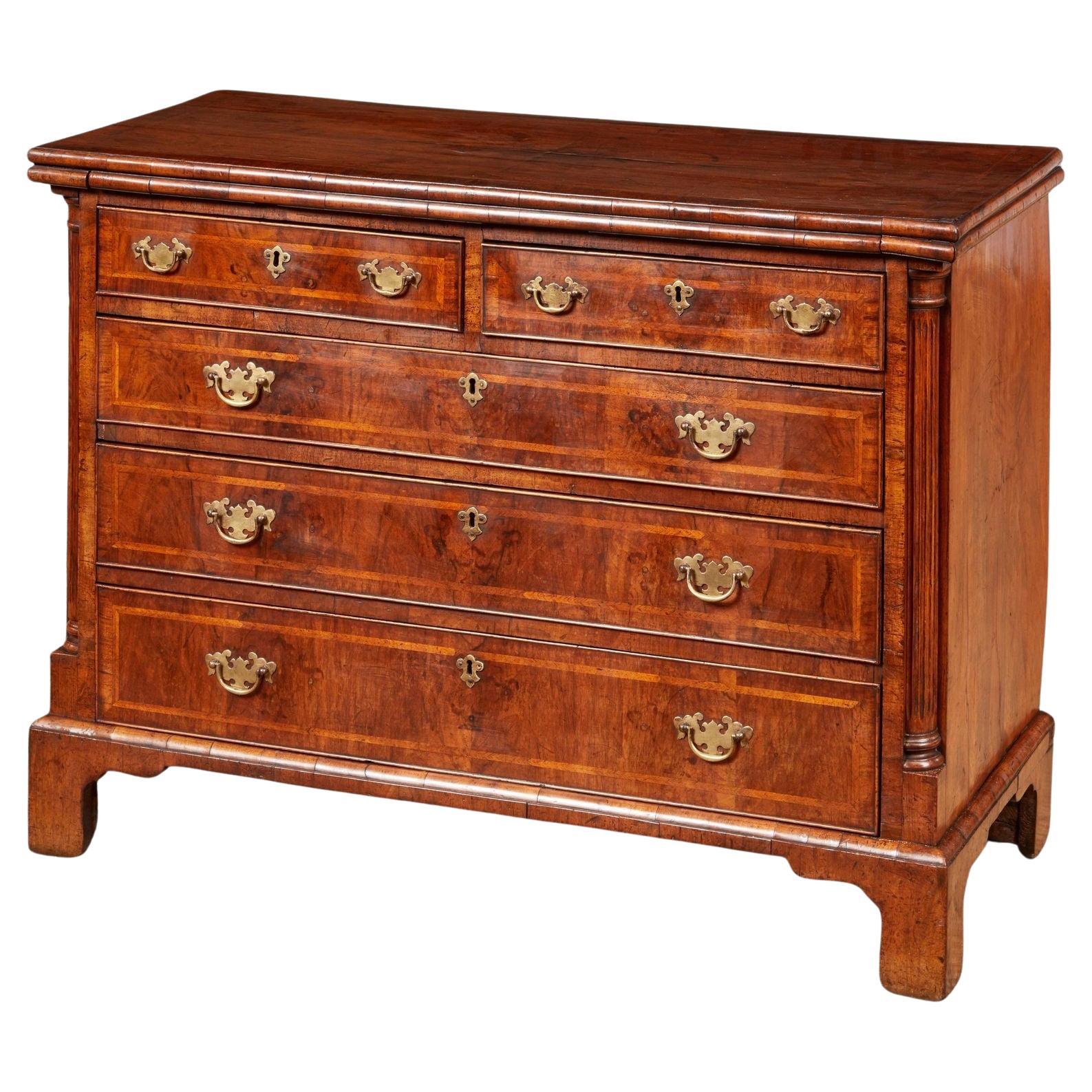 Queen Anne Walnut Chest