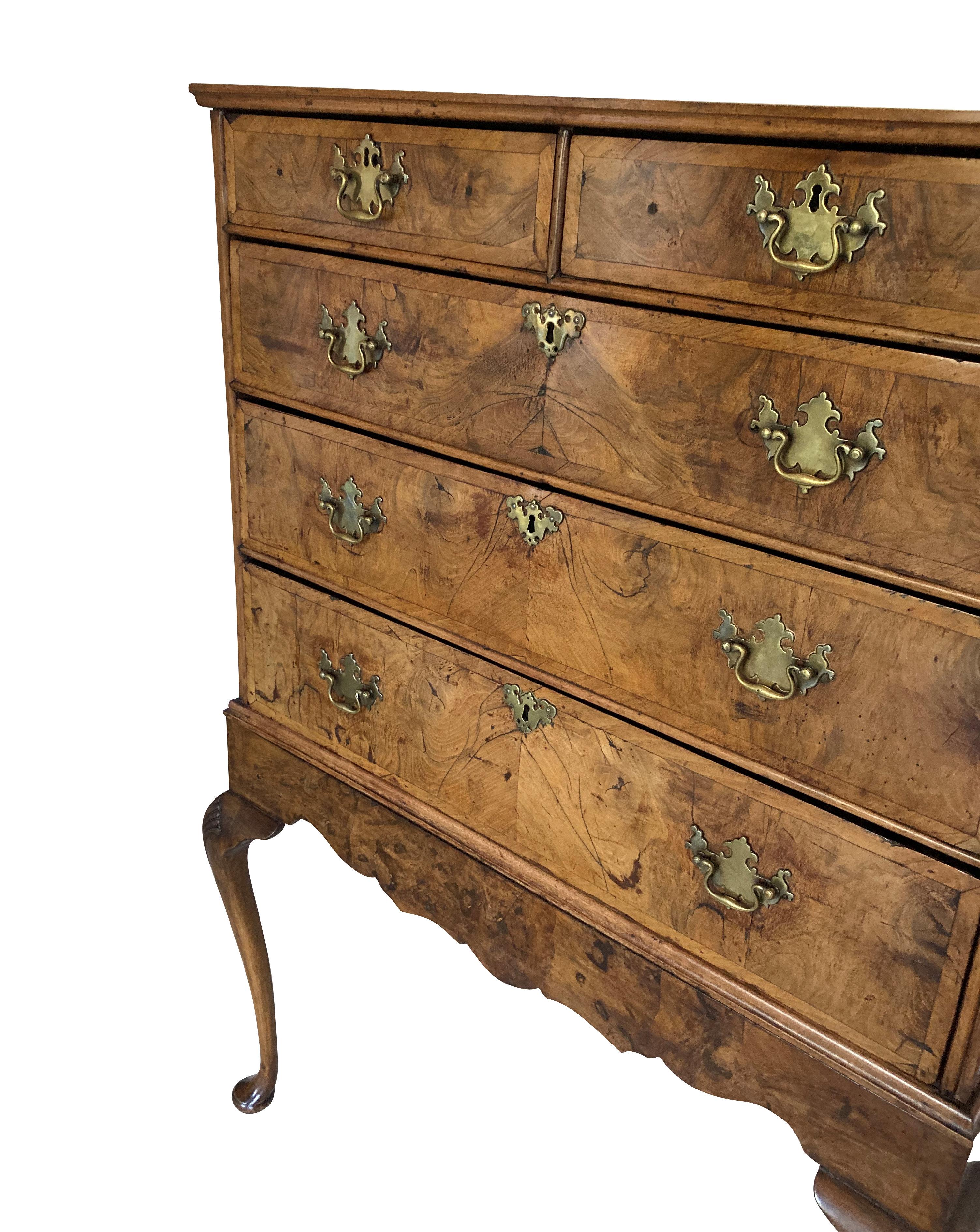 queen anne chest of drawers