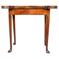 Queen Anne Walnut Games Table