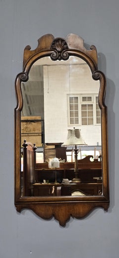 Queen Anne Walnut Pier Mirror