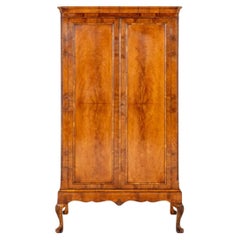 Queen Anne Wardrobe Walnut Closet