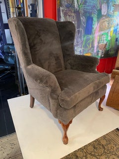 Queen Anne Wingback Chair