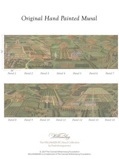 Queen Ann's Views Hand Painted Wallpaper