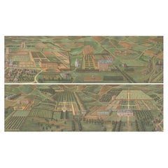 Queen Ann's Views Hand Painted Wallpaper