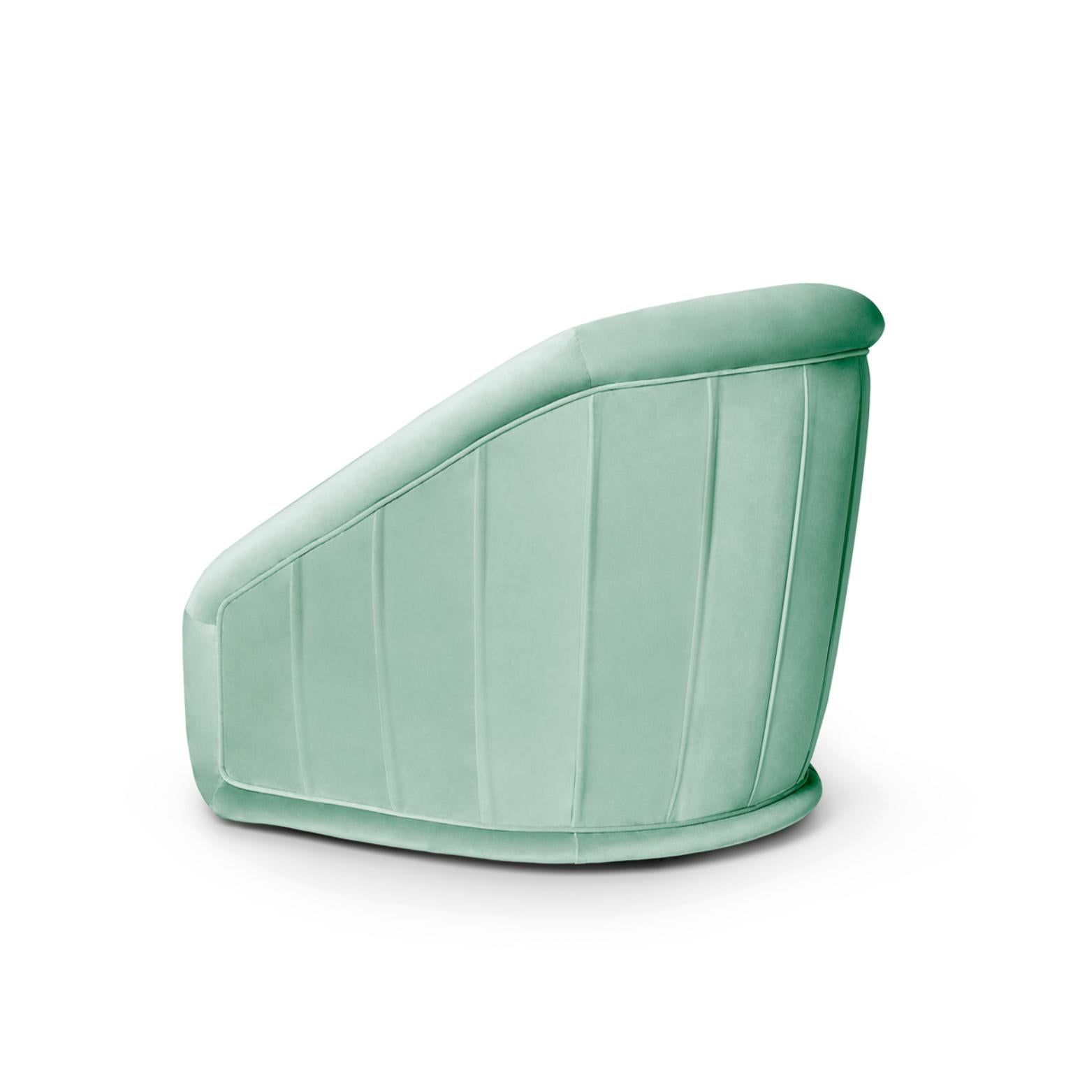 Post-Modern Queen B Swivel Armchair by Munna For Sale