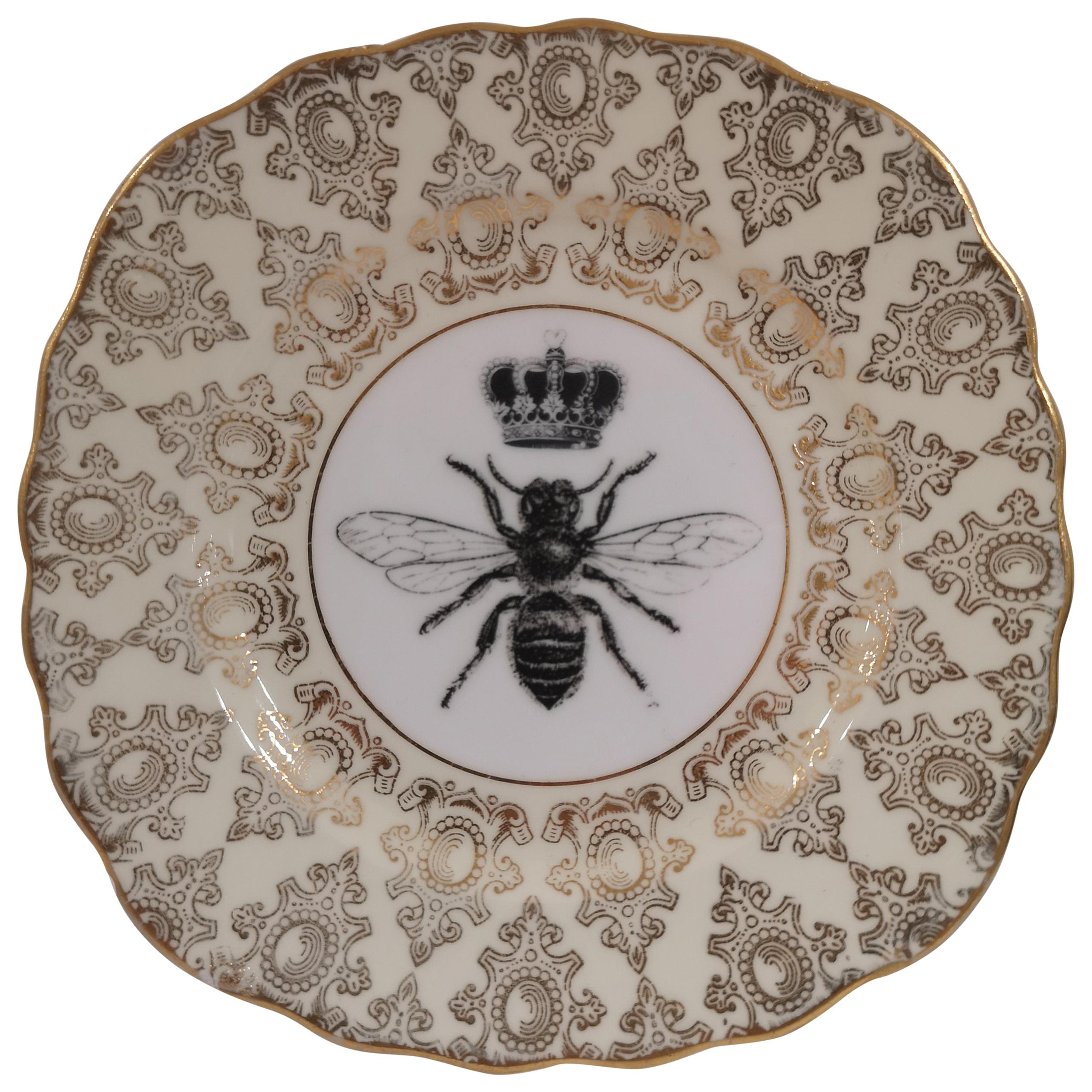 Queen Bee dish plate