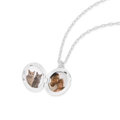 Queen Bee Locket In Sterling Silver