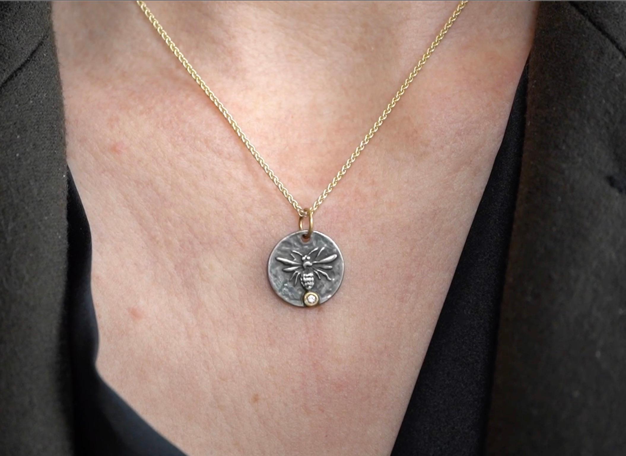 silver amulet