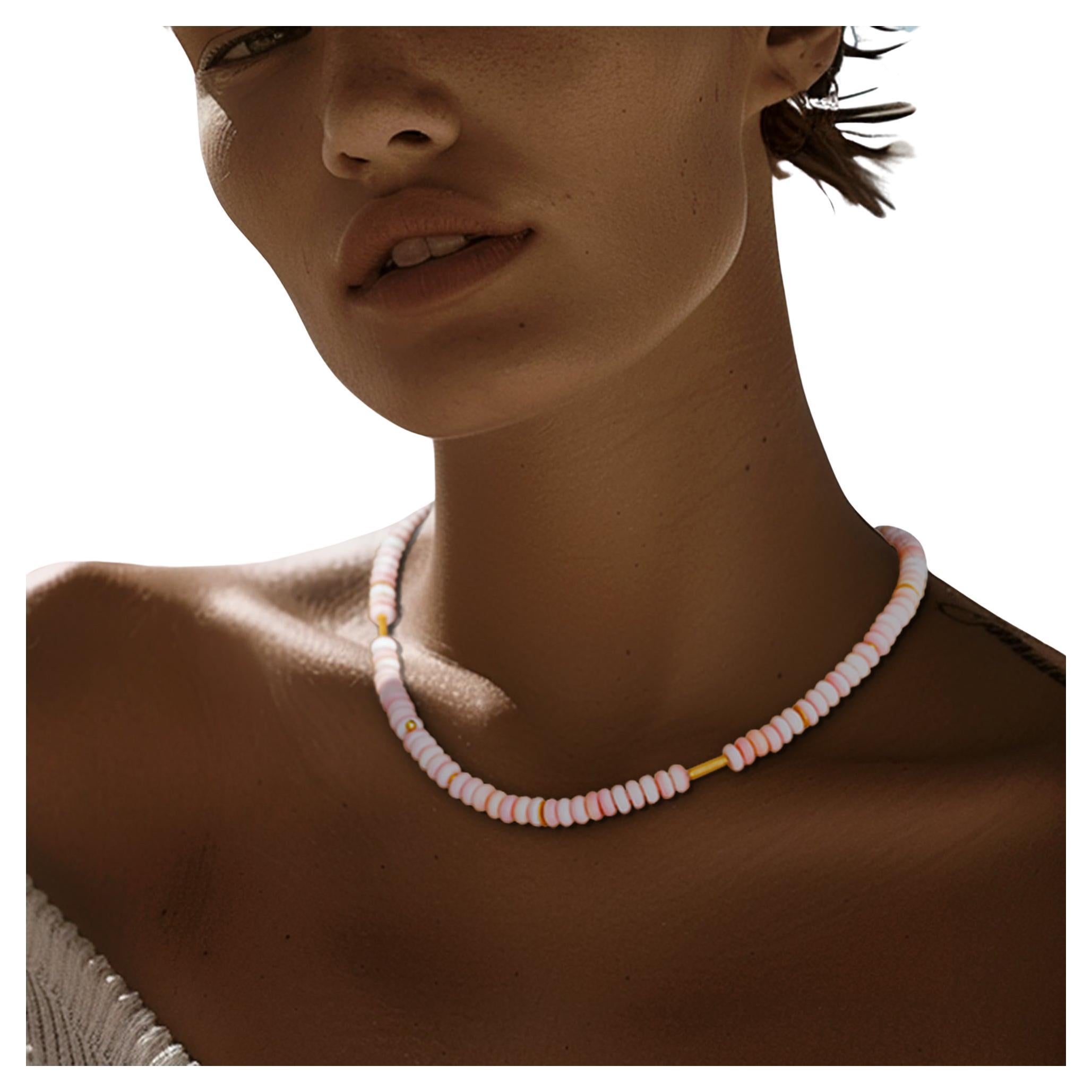 Collar Rondelle de Concha Reina - by Bombyx House Artesano en venta