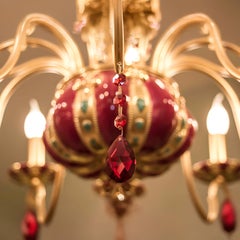 Queen Elizabeth Chandelier 18 lights