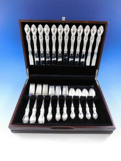 Queen Elizabeth I by Towle Sterling Silver Flatware Set 12 Service 48 Pcs Dinner