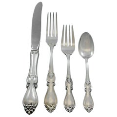 Queen Elizabeth I by Towle Sterling Silver Flatware Set 12 Service 48 Pcs Dinner