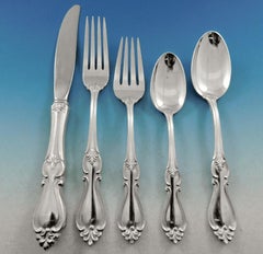 Juego de cubiertos de plata de ley «Queen Elizabeth I» de Towle, 20 piezas. Oferta especial