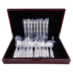 Queen Elizabeth i by Towle Sterling Silver Flatware Set 8 Service 32 Pcs New
