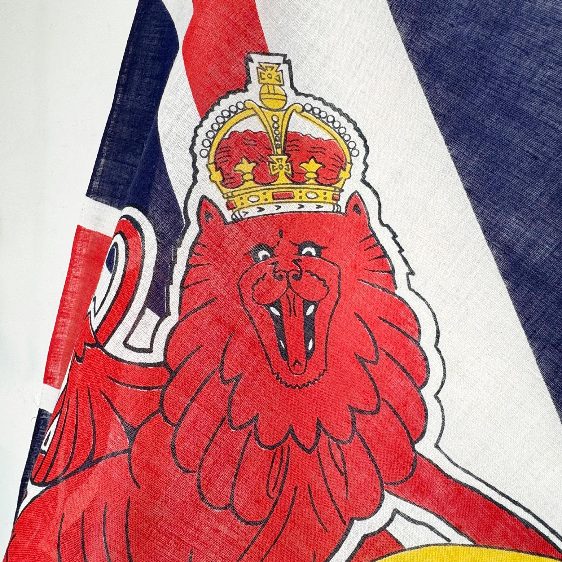 Bandiera dell'incoronazione della Regina Elisabetta II 1953 in vendita 4