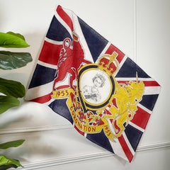 Queen Elizabeth II Coronation Flag 1953