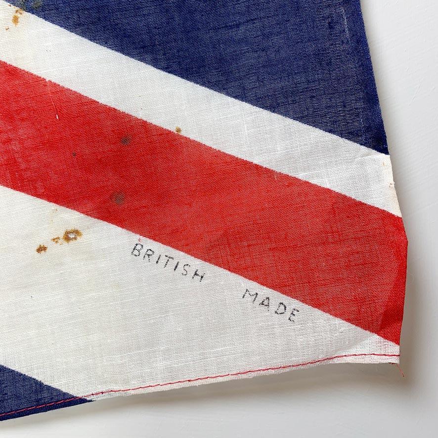 Empire Queen Elizabeth II Coronation Flag 1953 For Sale