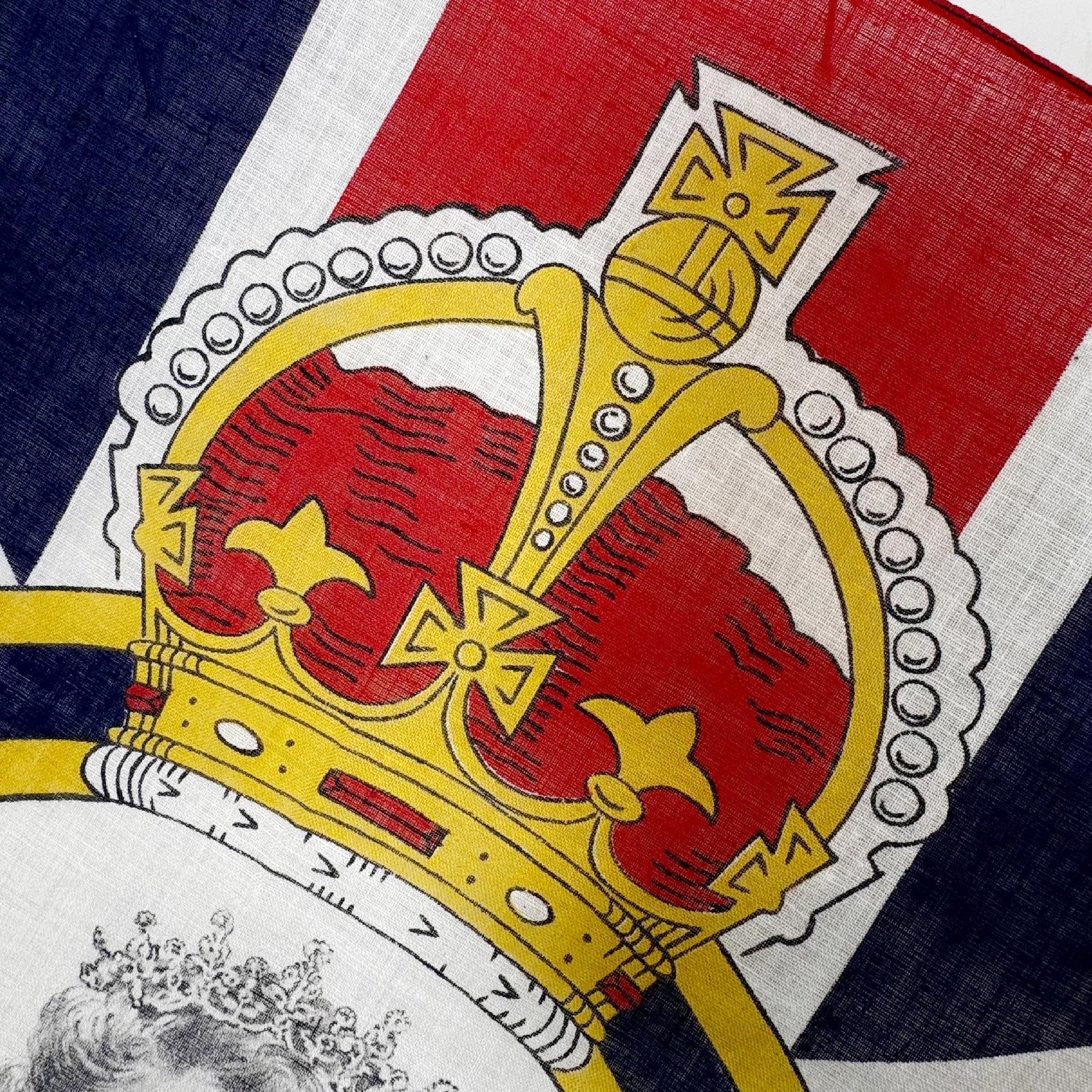 Bandiera dell'incoronazione della Regina Elisabetta II 1953 in vendita 1