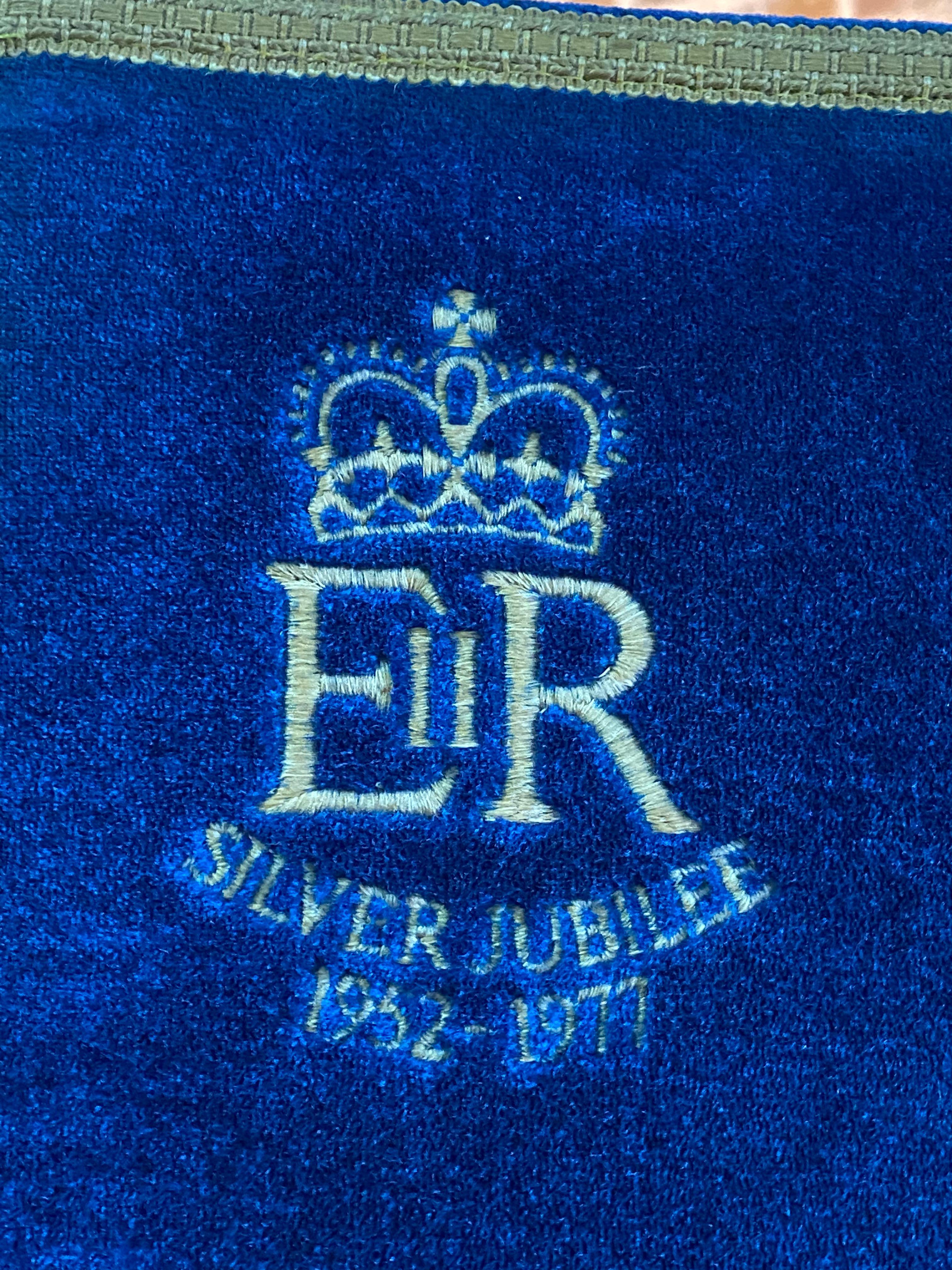Victorian Queen Elizabeth II Silver Jubilee Coronation Peers Chairs Set of 4, 1952-1977