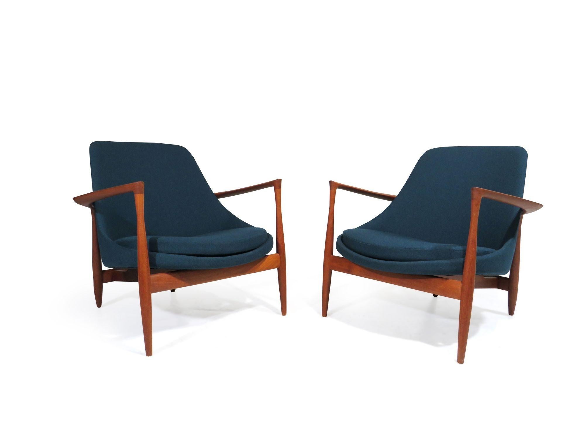 Danish [Queen] Elizabeth Lounge Chairs by IB Kofod Larsen U56