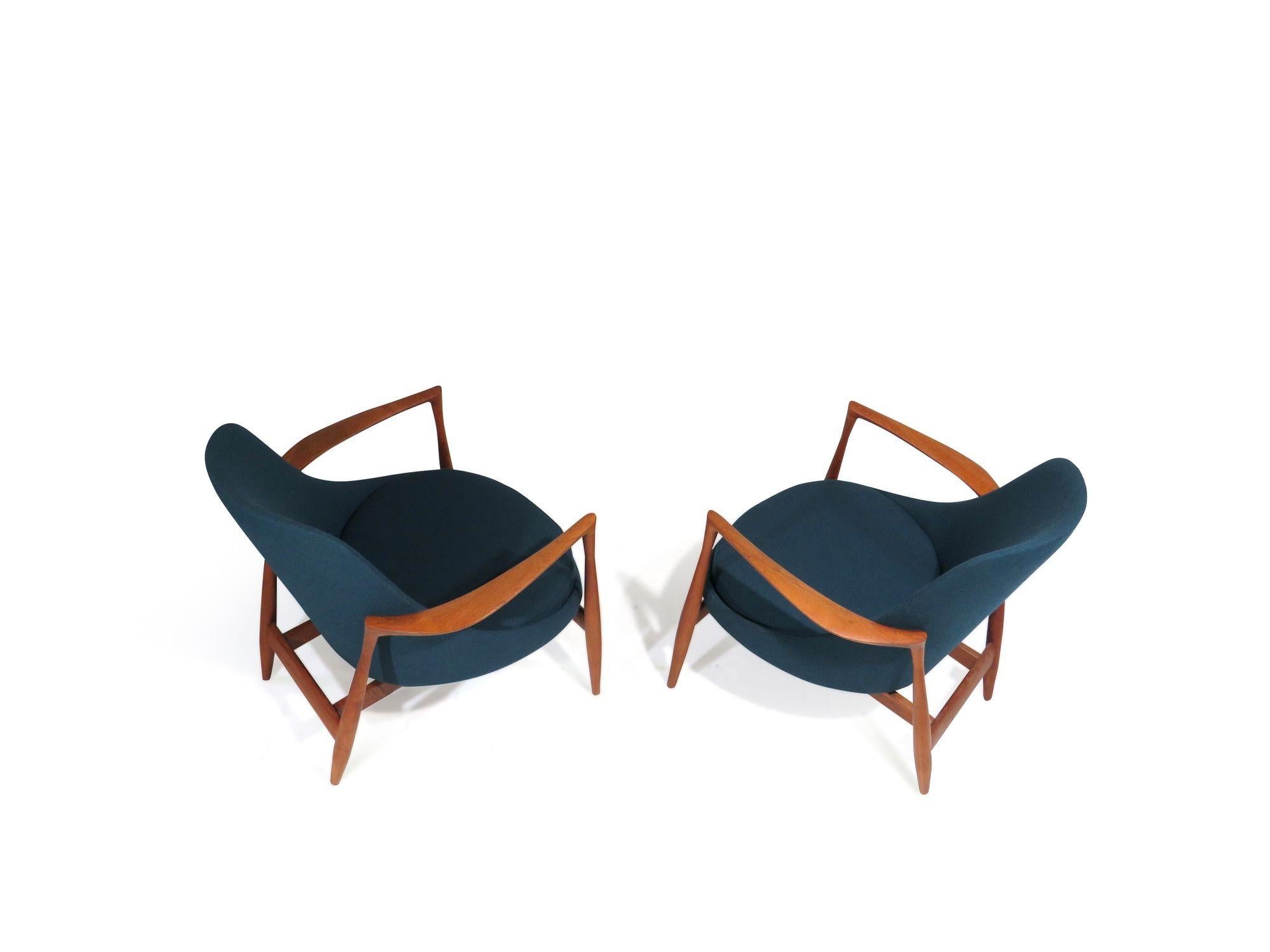 20th Century [Queen] Elizabeth Lounge Chairs by IB Kofod Larsen U56