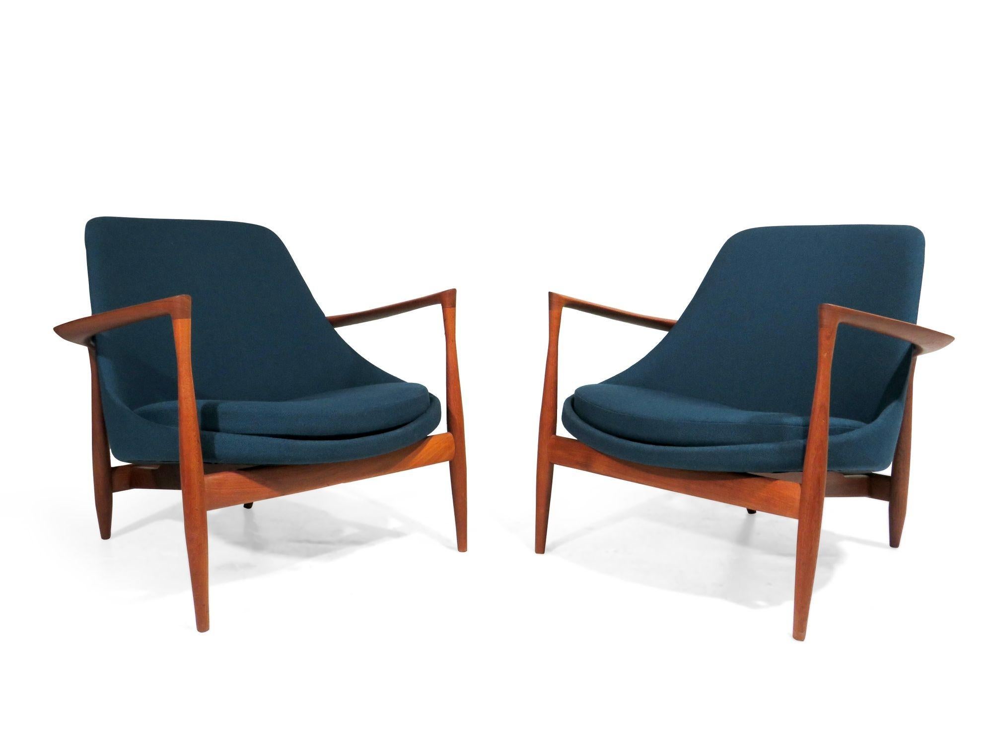 [Queen] Elizabeth Lounge Chairs by IB Kofod Larsen U56 4