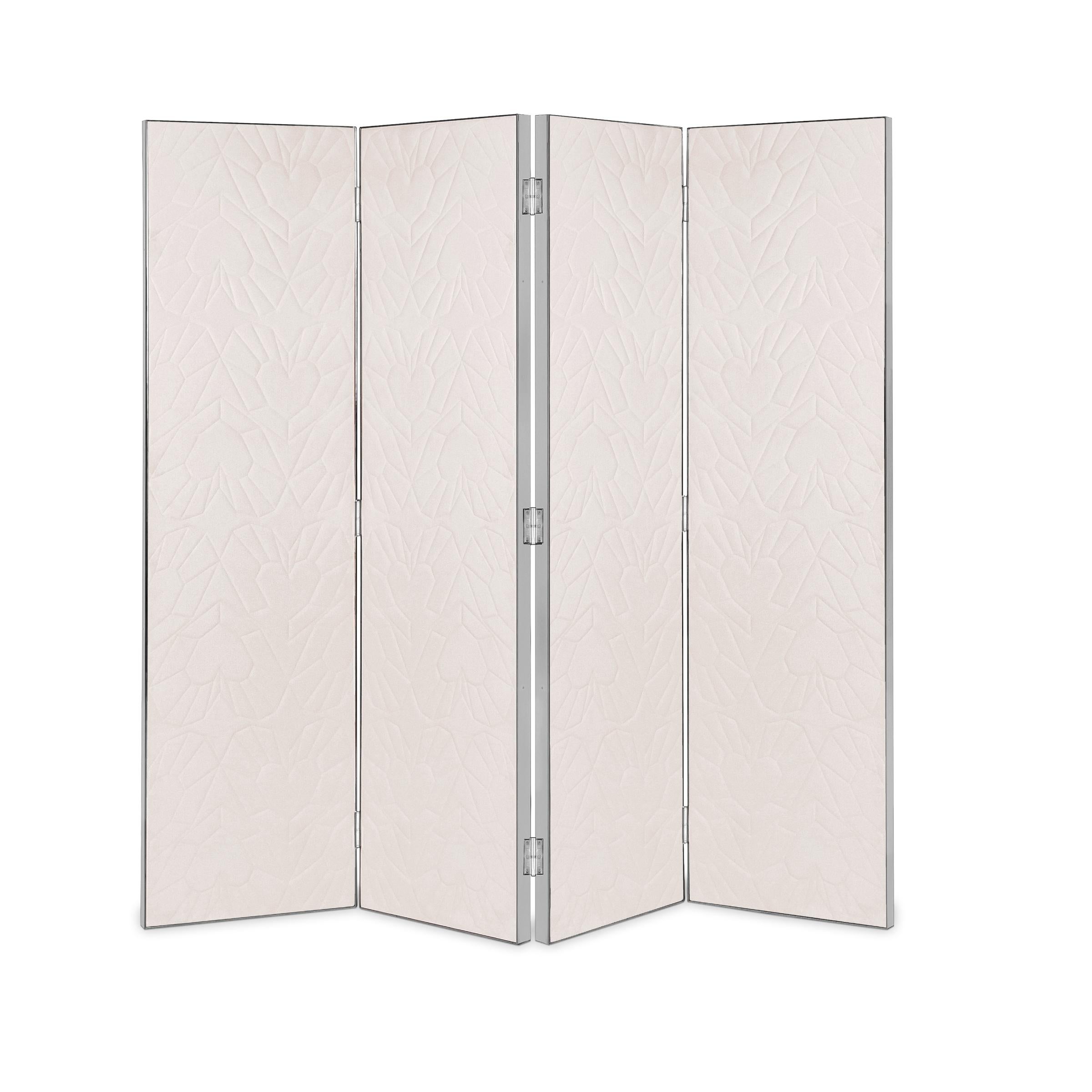 Modern Queen Heart Folding Screen For Sale