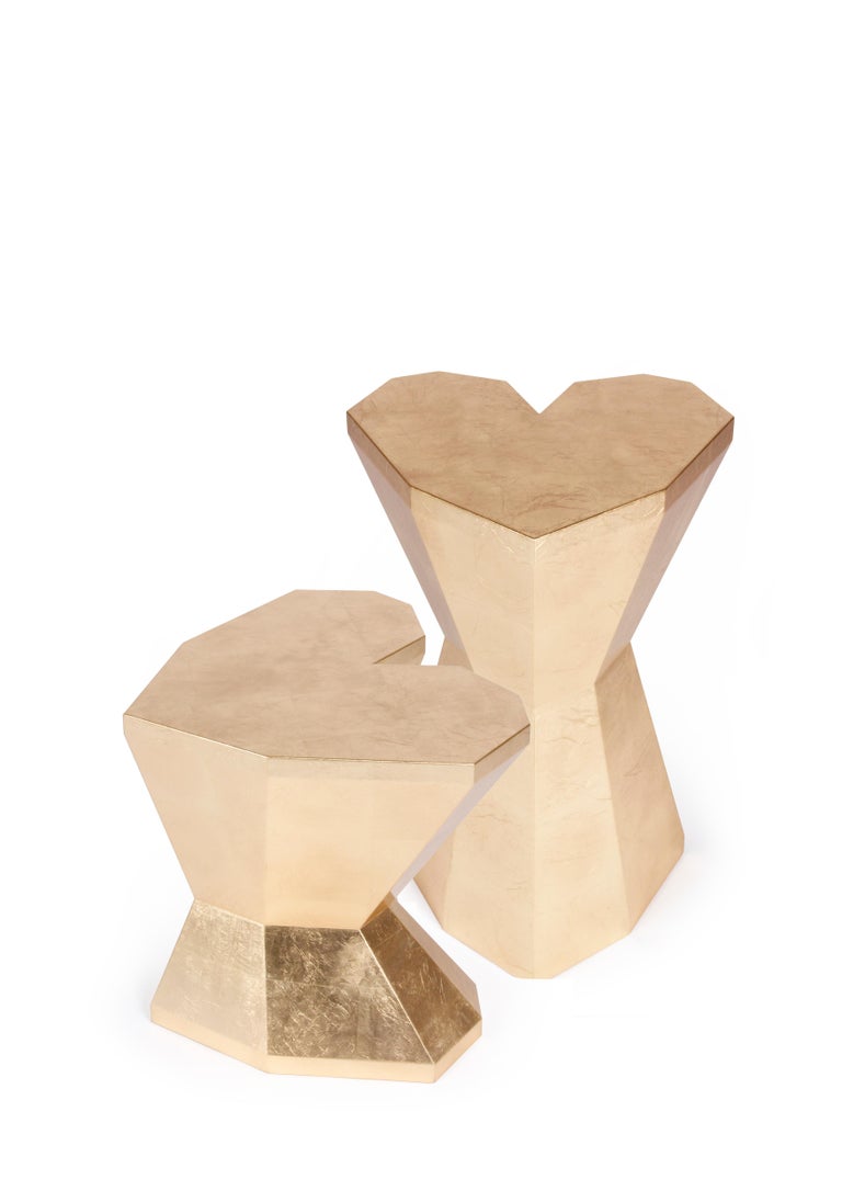 Modern Queen Heart Side Table by Royal Stranger For Sale