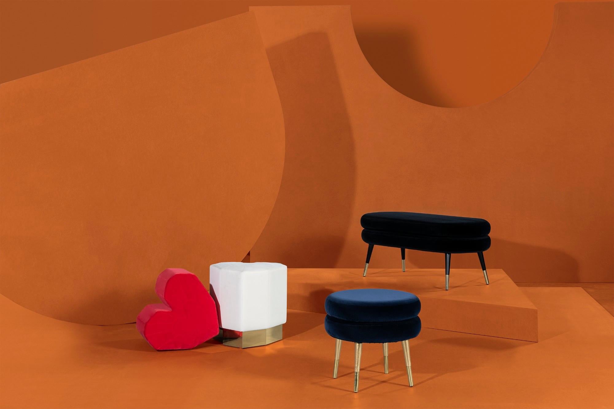 Queen Heart Stool by Royal Stranger For Sale 12