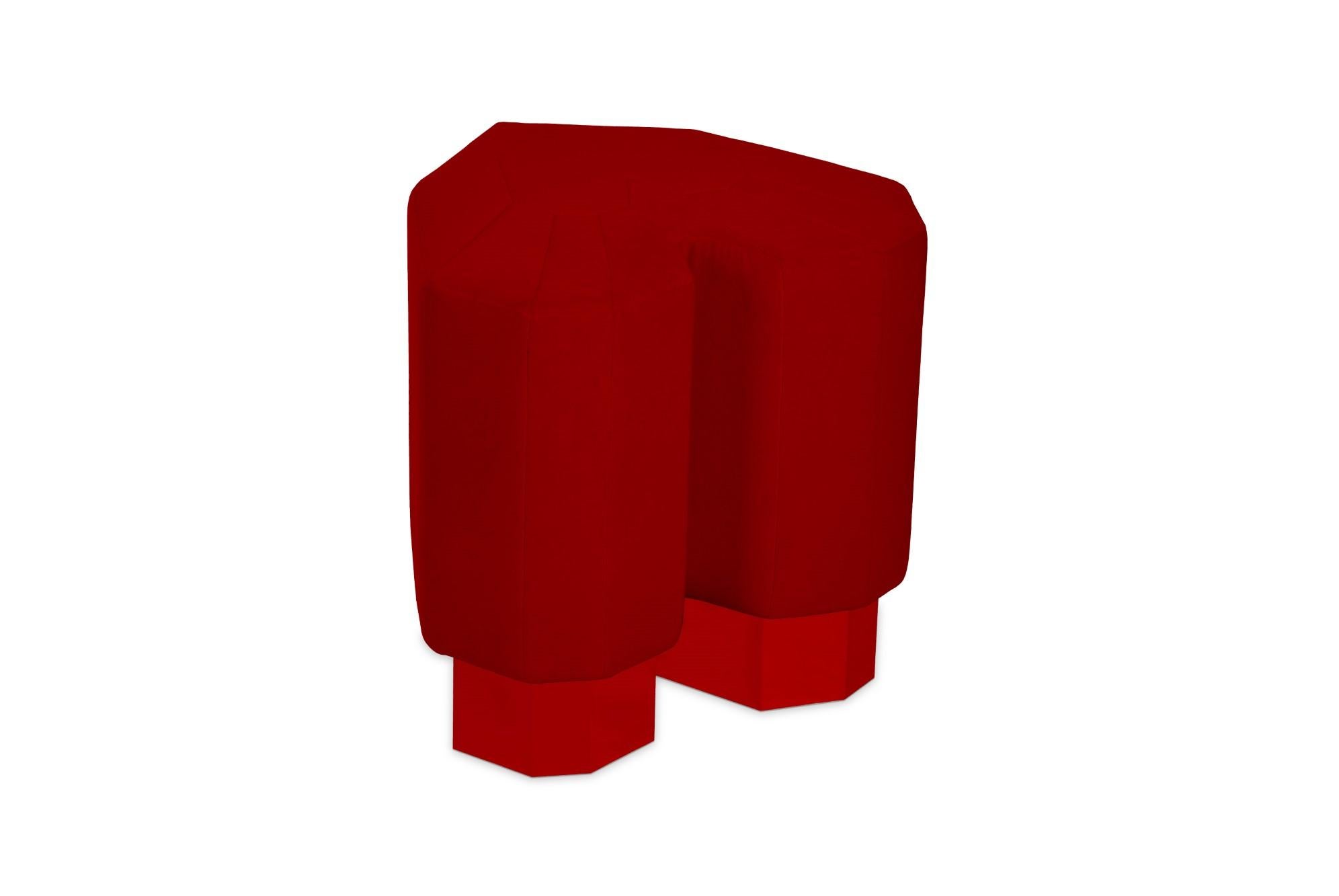Autre Tabouret en chrysanthème Queen Heart Varese de Royal Stranger en vente