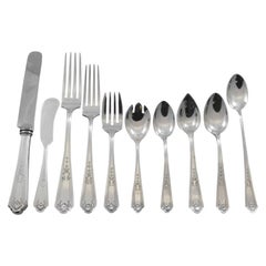 Queen Louise by Watson Silver Set di posate in argento Sterling 102 Pezzi Cena Regolare