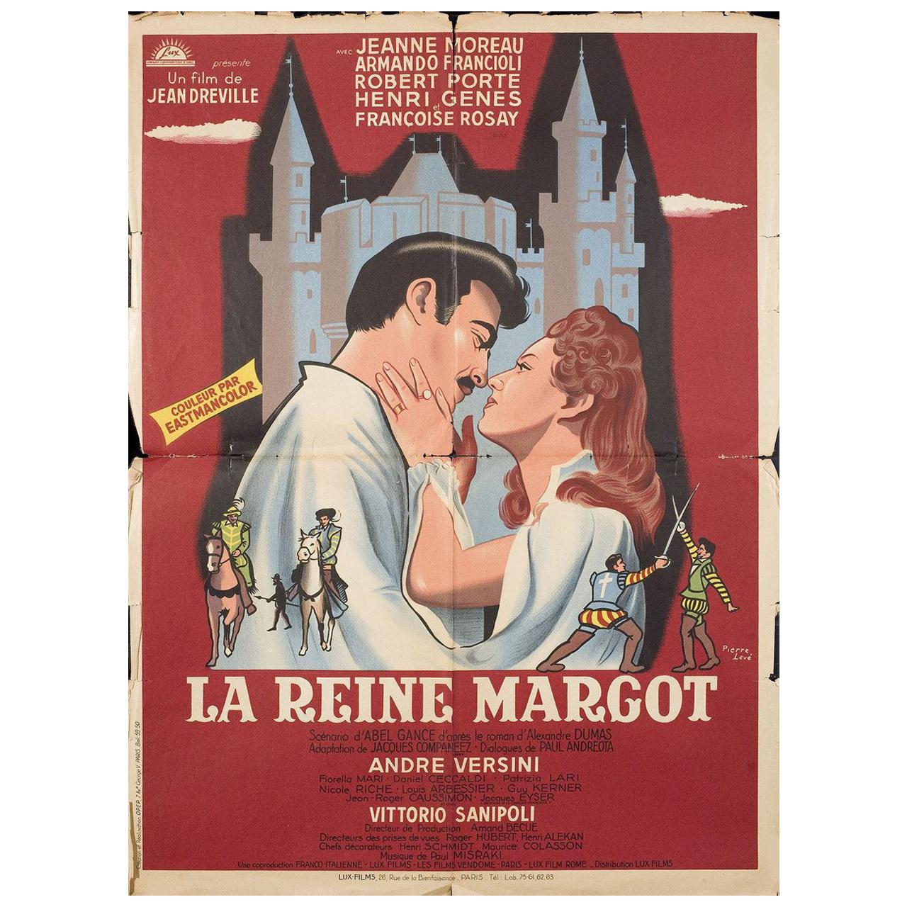 "Queen Margot" 1954 French Moyenne Film Poster