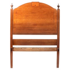 Queen Maria style bed in Noble Wood - 19th century