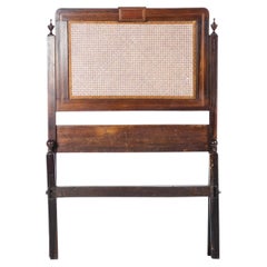 Queen Maria style bed in Noble Wood - 19th century