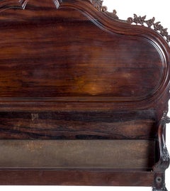 Queen Maria style bed in Noble Wood