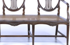 Divano in stile Regina Maria in legno pregiato - XVIII secolo