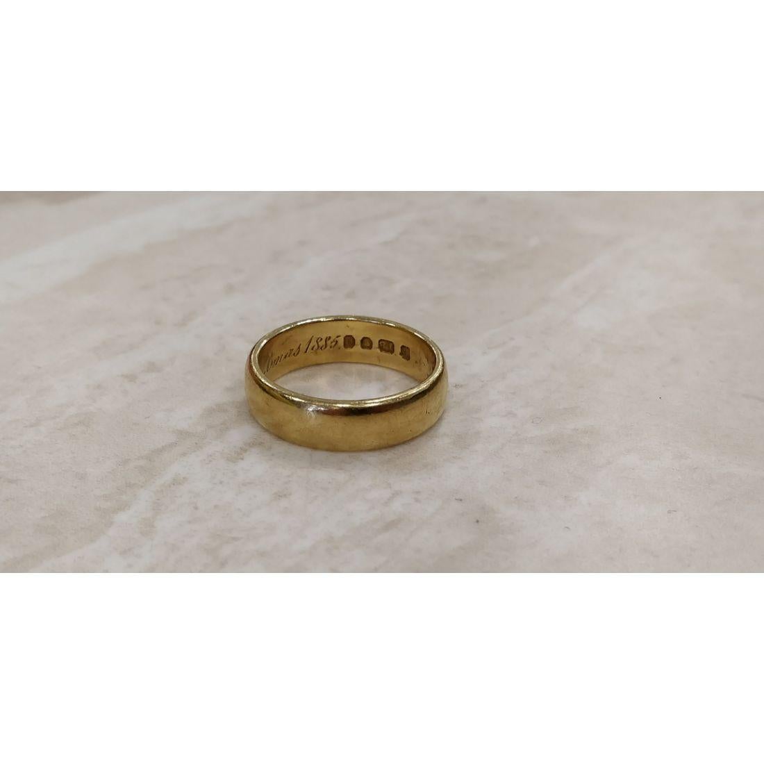 Queen Mary (Mary of Teck) Gold Ring In Good Condition For Sale In Jersey, GB