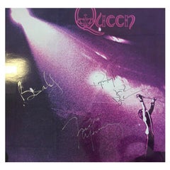 Vintage Queen Signed Self-Titled Album