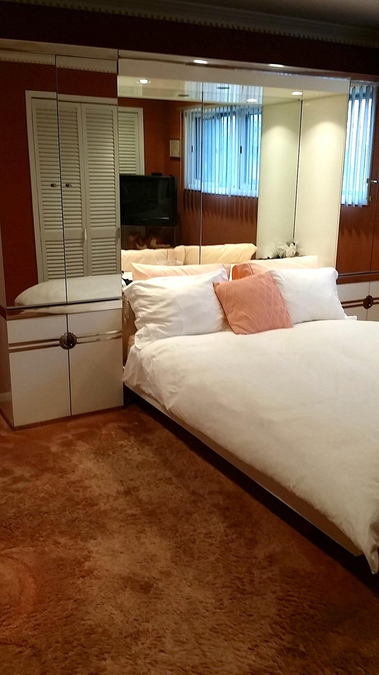 Queen Size Bedroom Ensemble Edited by Pierre Cardin For Sale at 1stdibs
