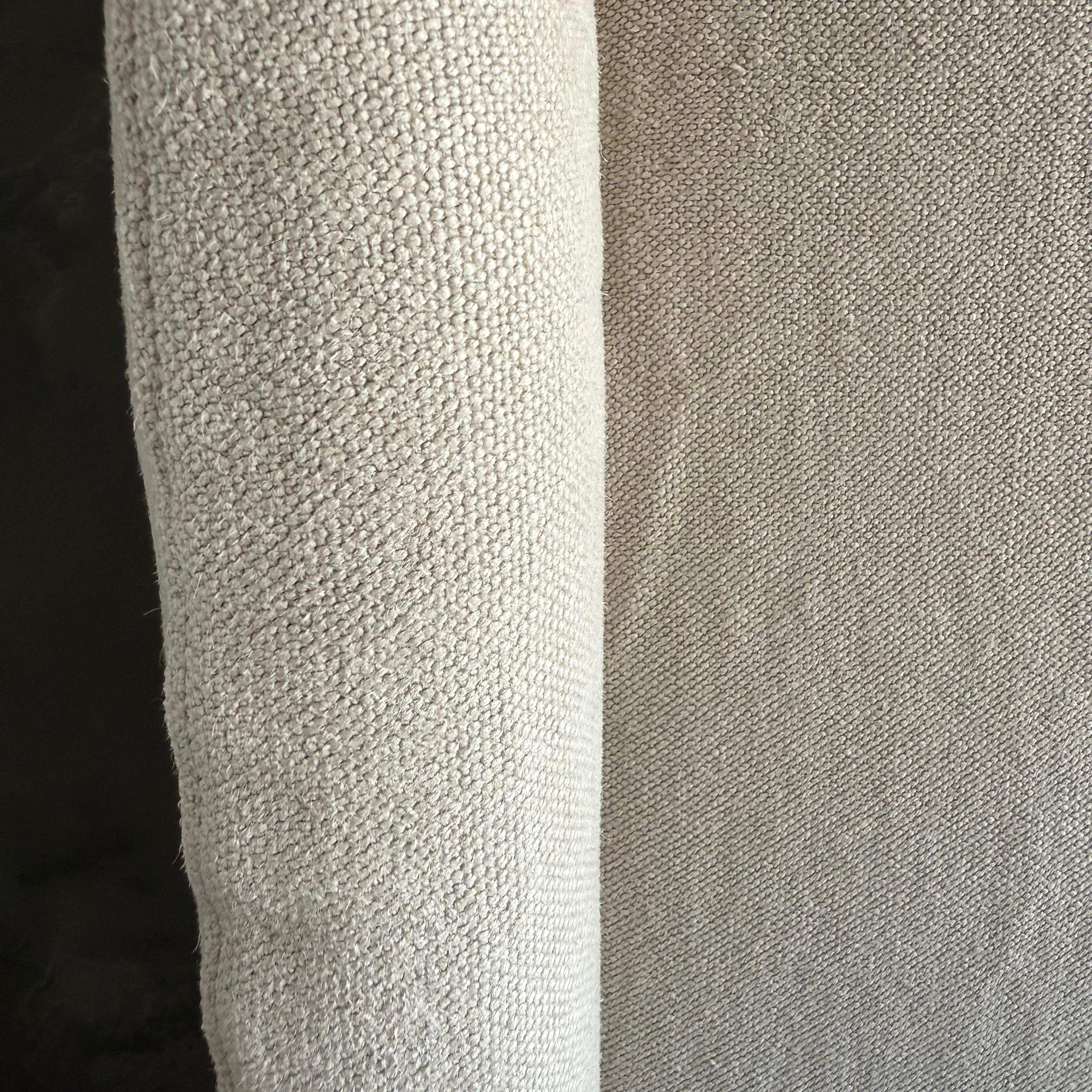 XXIe siècle et contemporain Lit Queen Size Linen Slip Covered en vente