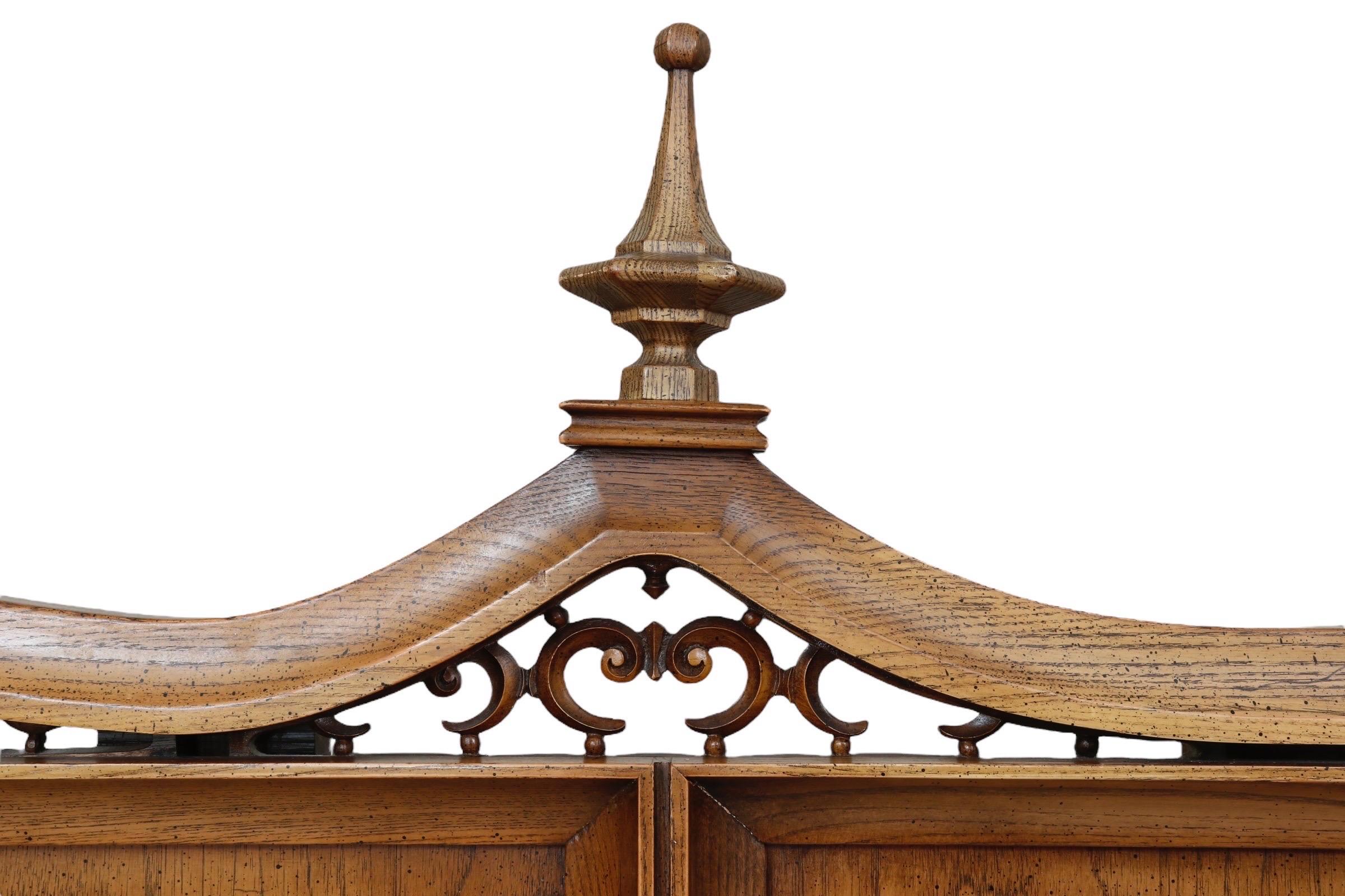 20th Century Queen Size Neoclassical Headboard