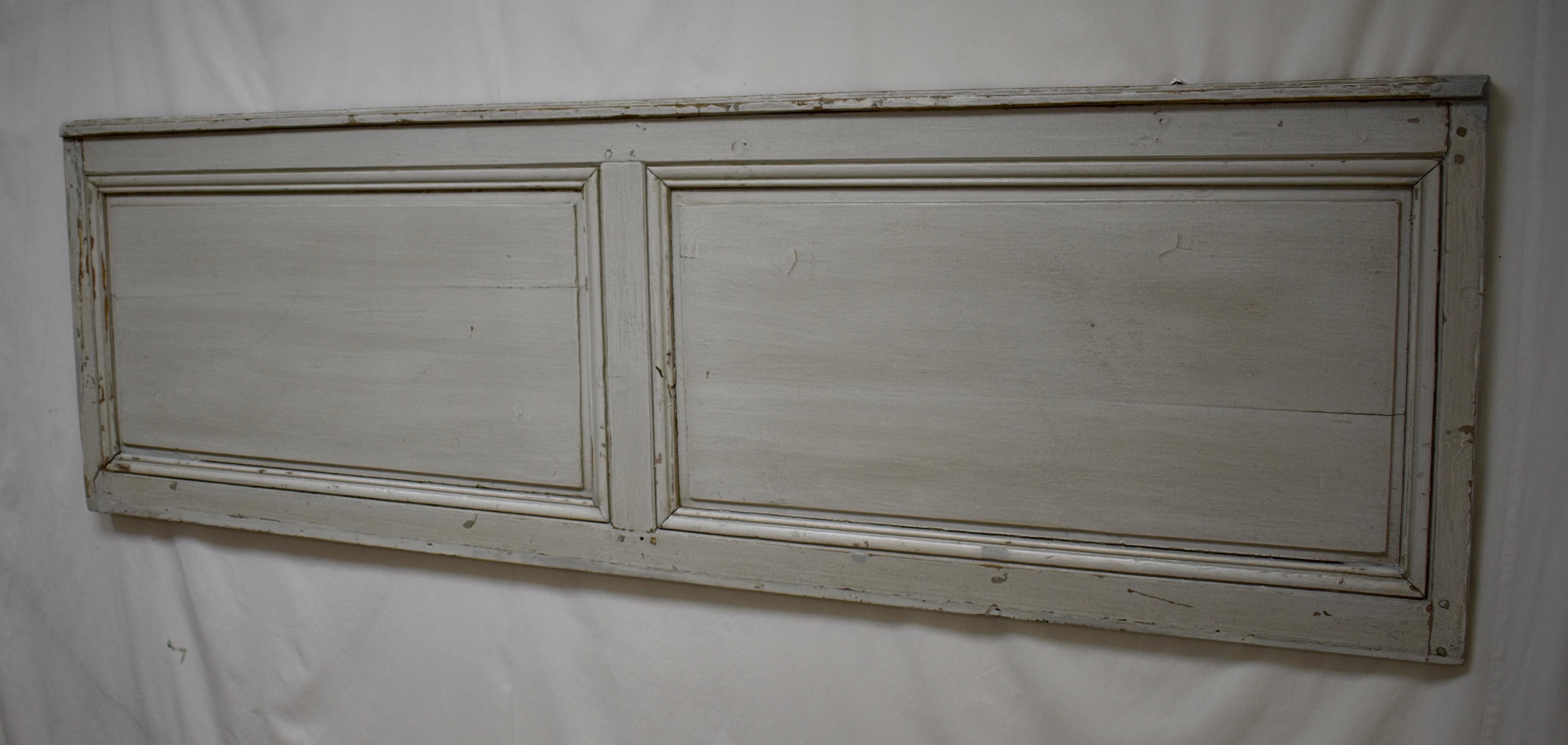 queen pine headboard