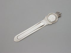 Queen Victoria Diamond Jubilee Commemorative Silver Bookmark, 1897