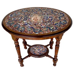 Queen Victoria Diamond Jubilee Mosaic 'Shard' Table, circa 1897