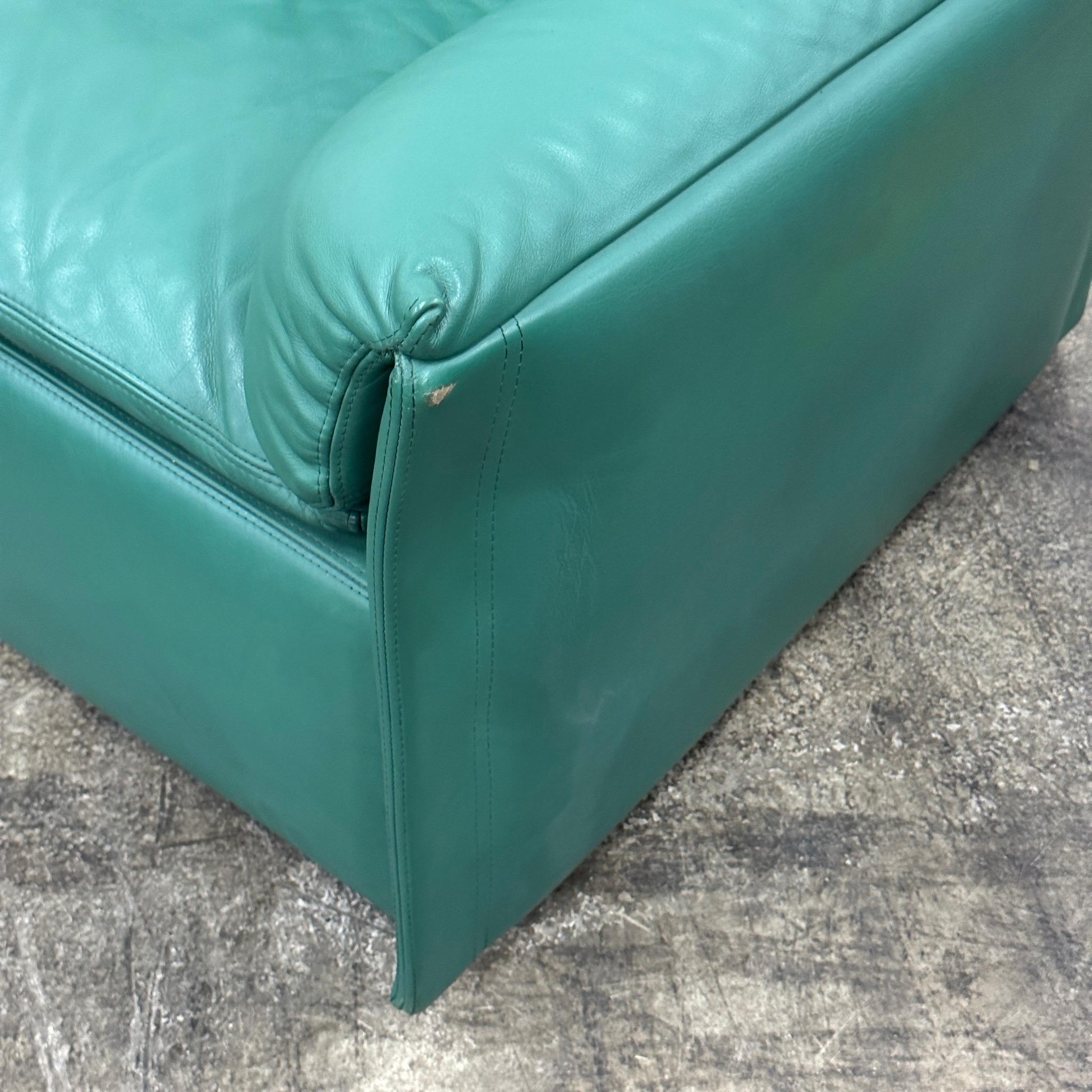 Mid-Century Modern Settee Queening de Giovanni Offredi pour Saporiti en vente