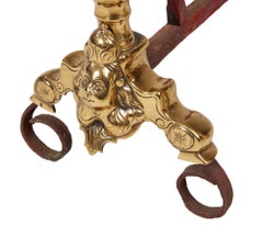 Queen's Head Andirons