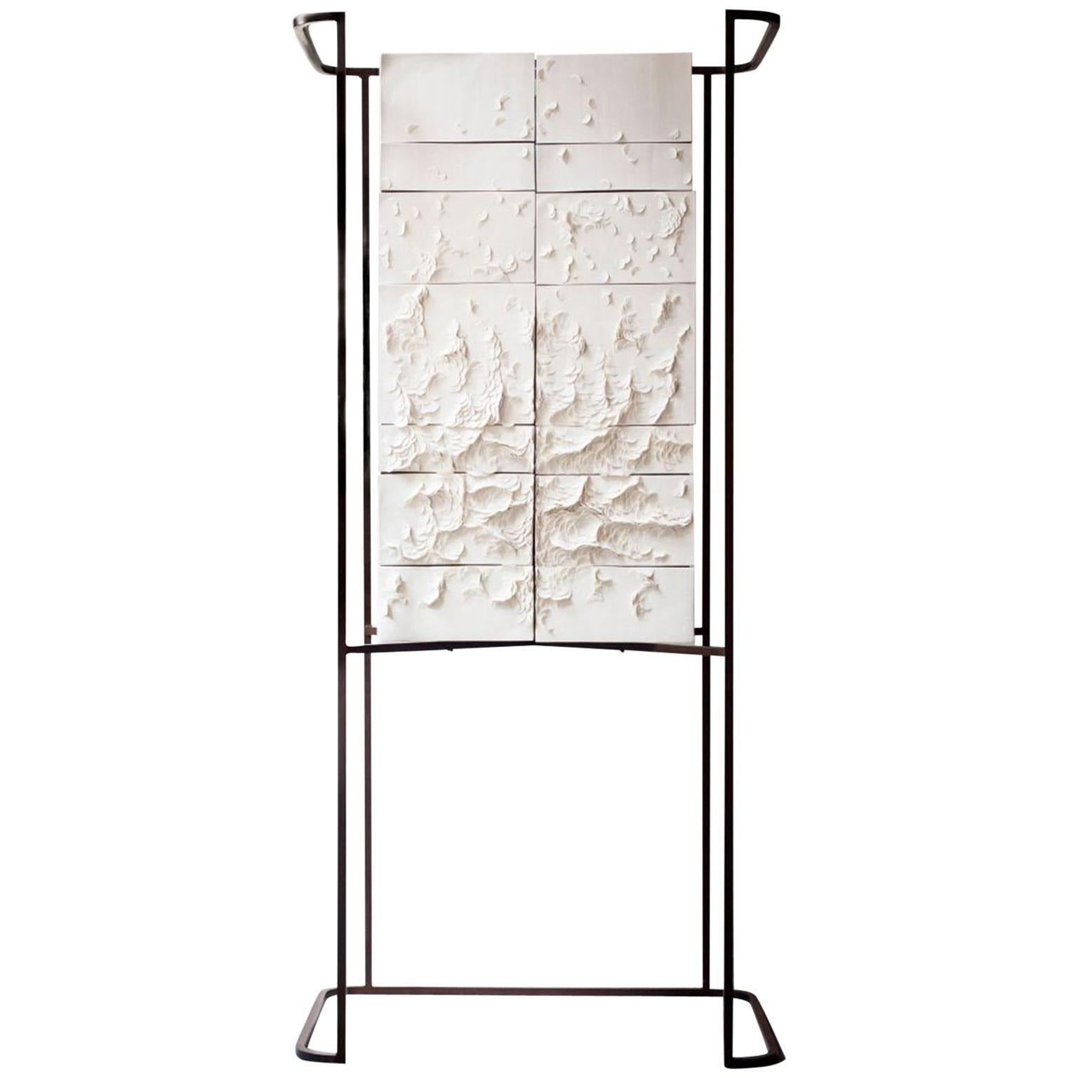 Queer 3 Cabinet in Procelain by Unduo and Biancodichina