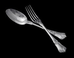 Queille & Soufflot - 37pc. Antique French 19th Century Dessert Flatware Set !