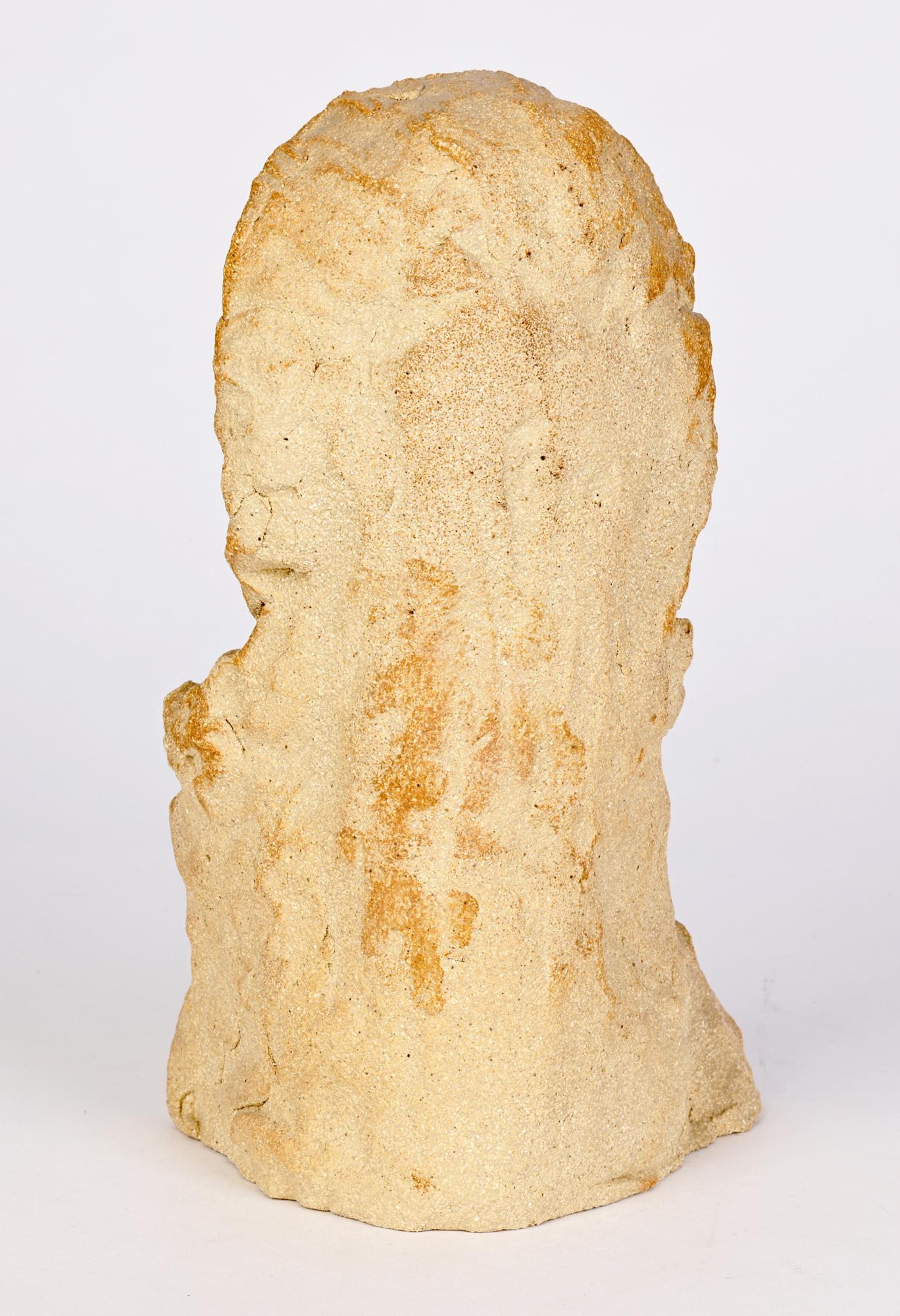 Quentin Bell Attributed Stoneware Nude in Arbor Sculpture en vente 1
